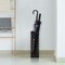 Modern Metal Umbrella Rack Stand with Drip Tray & Hook – Rust-Proof Indoor Entryway Organizer for Umbrellas, Canes, Toys (6.1x6.1x19.3")